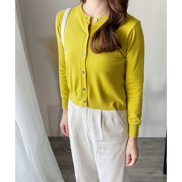 ソフトタッチニットカーディガン レディース 秋冬 | Amulet | 詳細画像33 