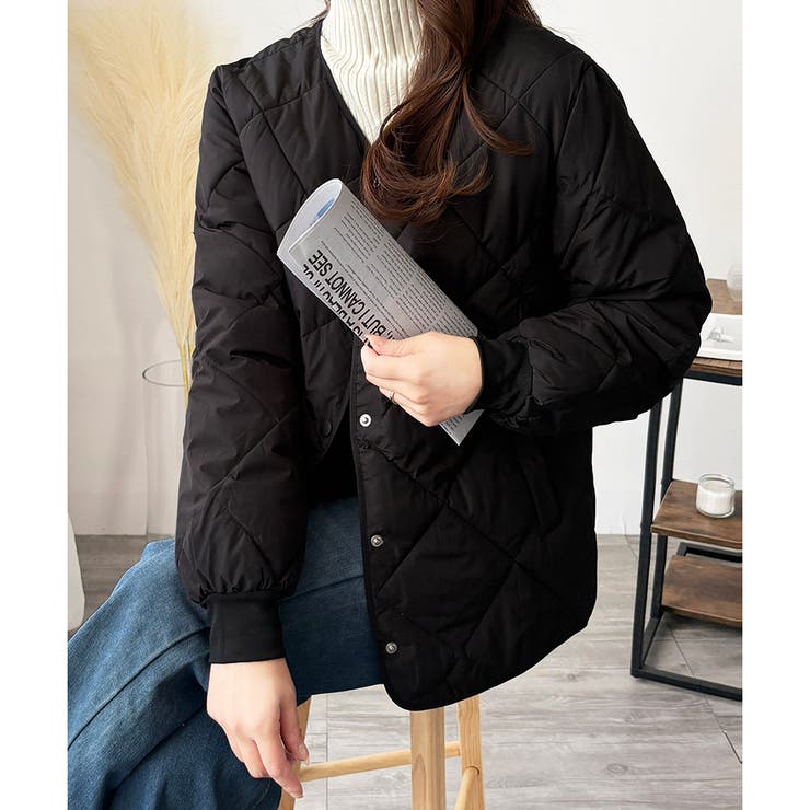 キルティングジャケット レディース 軽量 | Amulet | 詳細画像10 