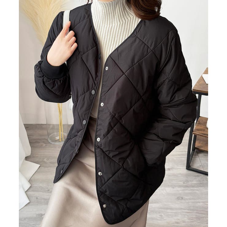 キルティングジャケット レディース 軽量 | Amulet | 詳細画像11 