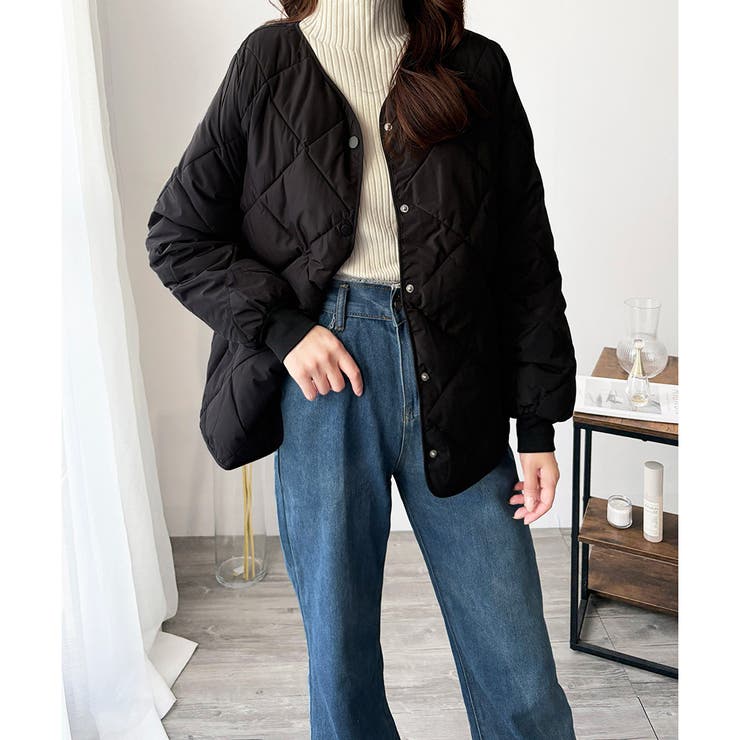 キルティングジャケット レディース 軽量 | Amulet | 詳細画像14 