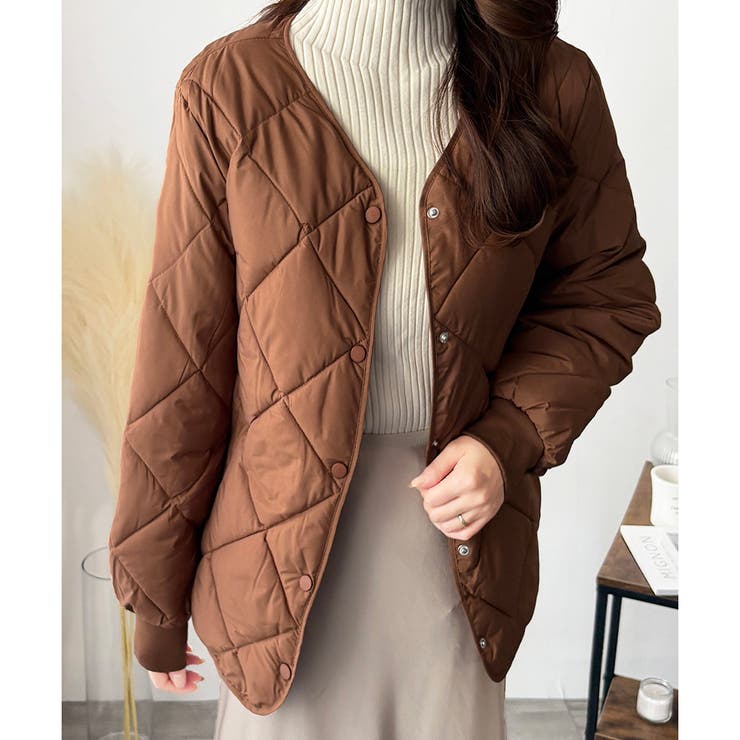 キルティングジャケット レディース 軽量 | Amulet | 詳細画像17 