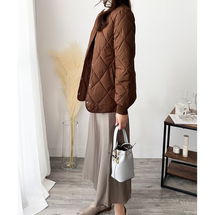 キルティングジャケット レディース 軽量 | Amulet | 詳細画像19 