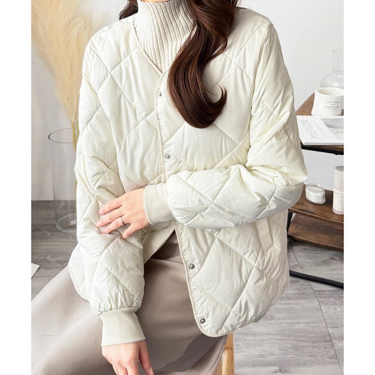 キルティングジャケット レディース 軽量 | Amulet | 詳細画像23 