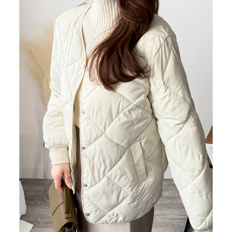 キルティングジャケット レディース 軽量 | Amulet | 詳細画像24 