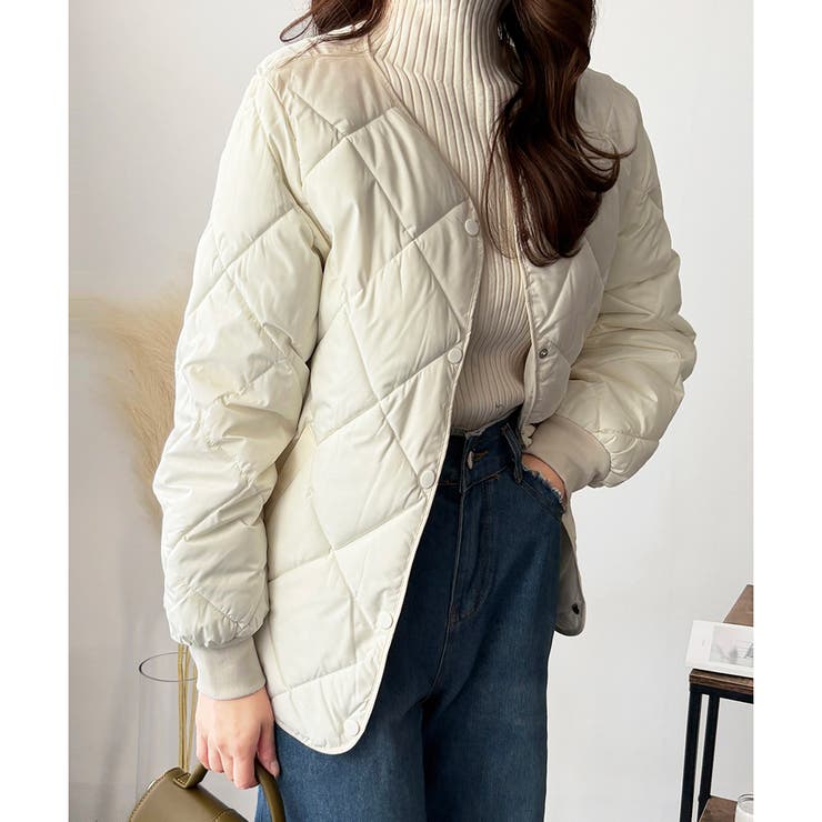 キルティングジャケット レディース 軽量 | Amulet | 詳細画像25 