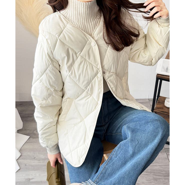 キルティングジャケット レディース 軽量 | Amulet | 詳細画像26 