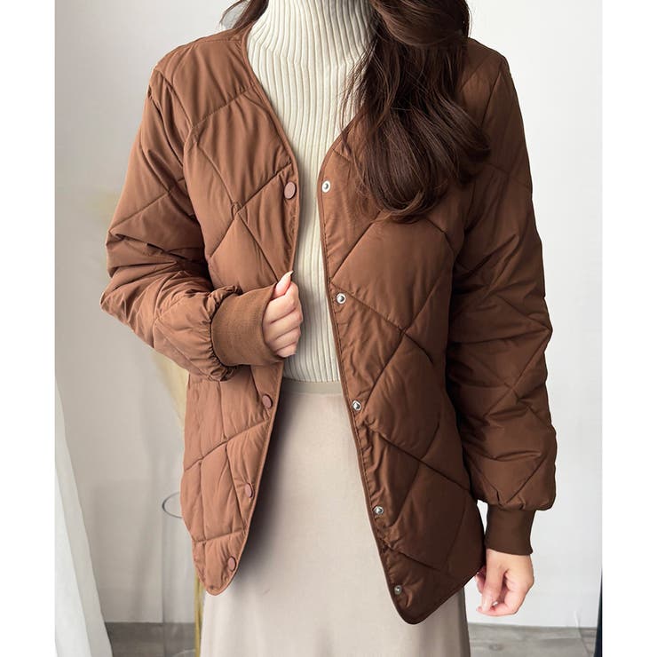 キルティングジャケット レディース 軽量 | Amulet | 詳細画像3 