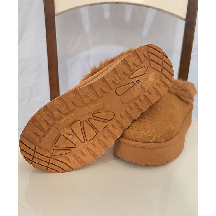 厚底フェイクファーシューズ レディース 秋冬 | Amulet | 詳細画像28 