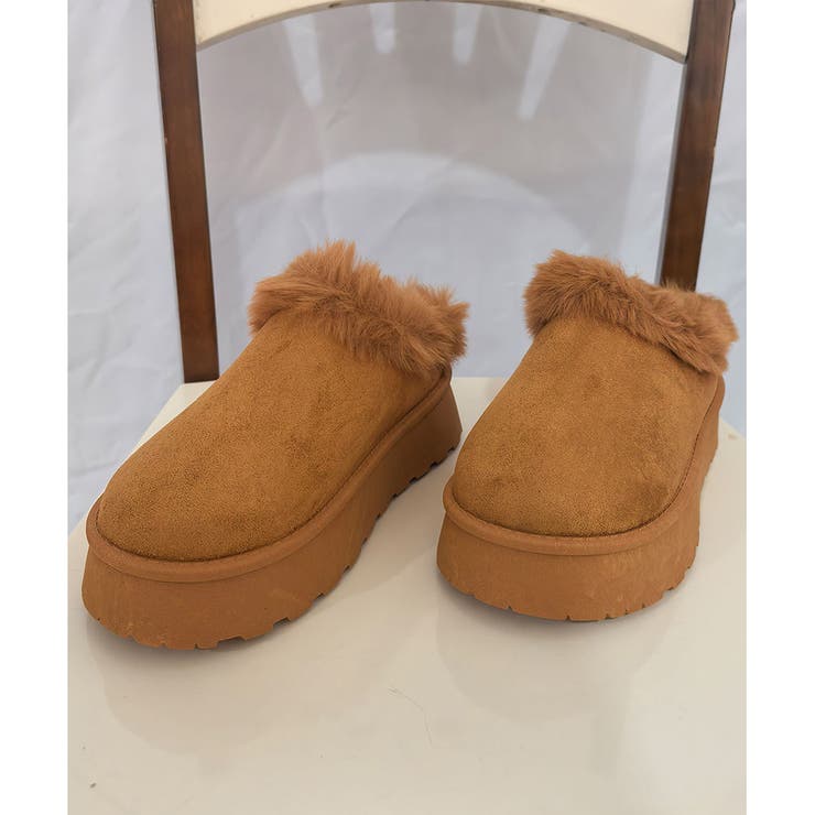 厚底フェイクファーシューズ レディース 秋冬 | Amulet | 詳細画像29 