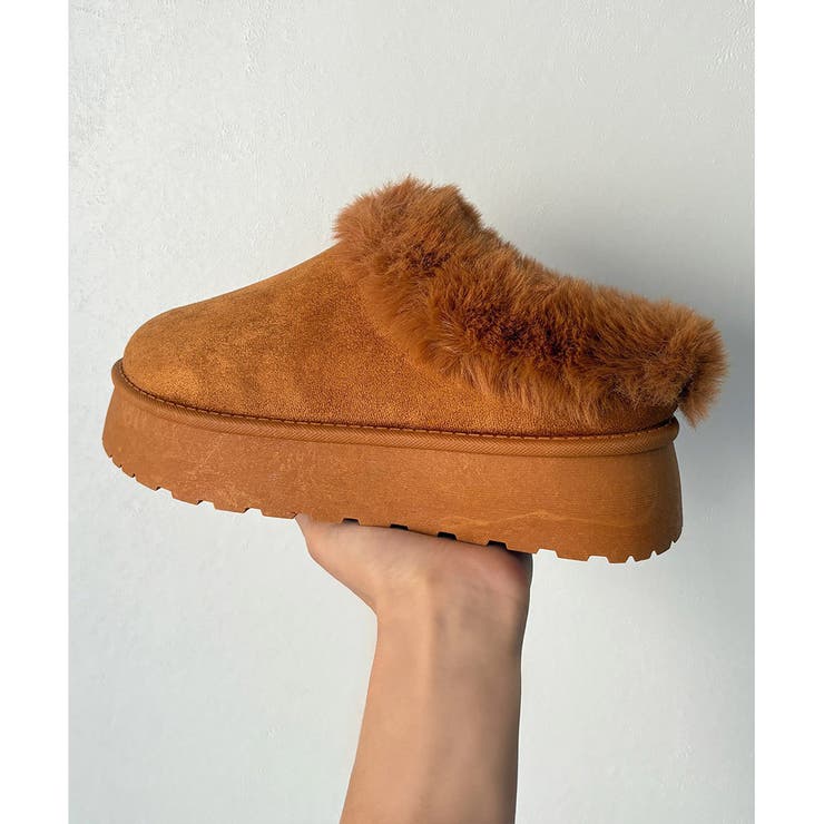 厚底フェイクファーシューズ レディース 秋冬 | Amulet | 詳細画像31 