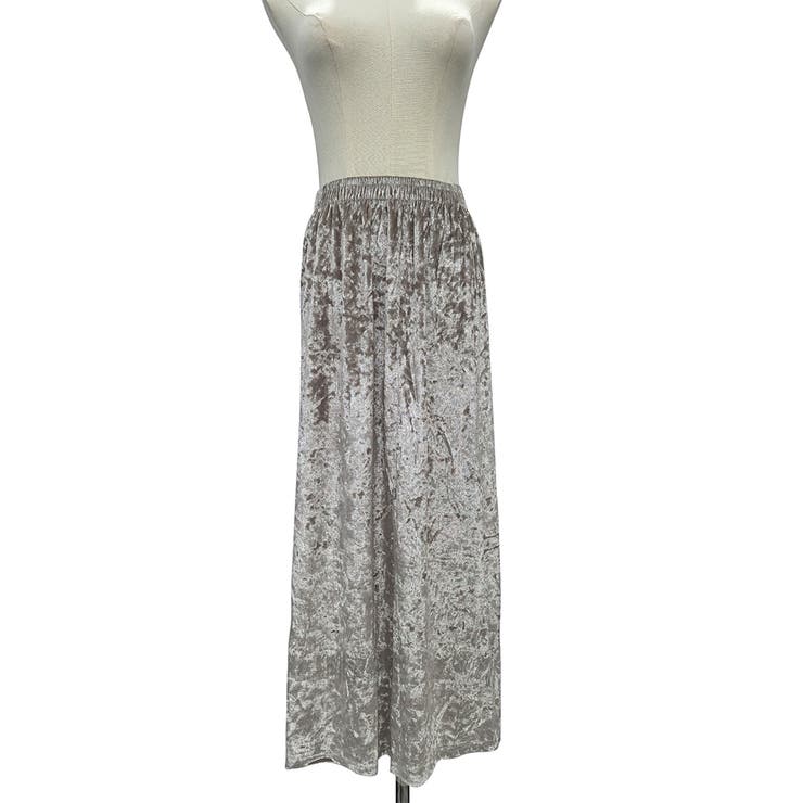 ベロア風ロングスカート レディース 秋冬 | Amulet | 詳細画像28 