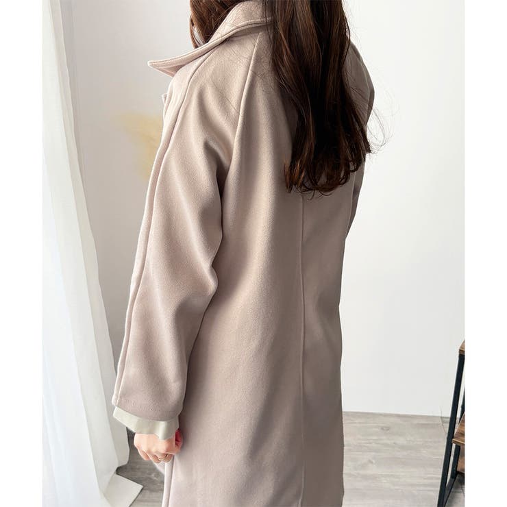 トグルボタンロング丈コート レディース 秋冬 | Amulet | 詳細画像22 