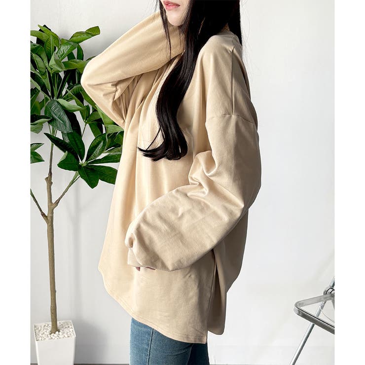 ルーズシルエットカットソー レディース 体型カバー | Amulet | 詳細画像21 