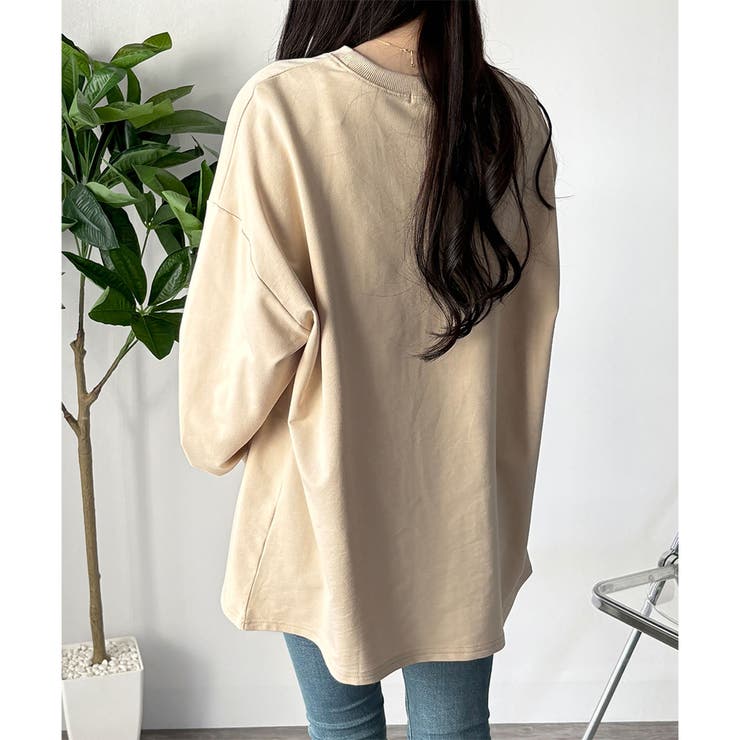 ルーズシルエットカットソー レディース 体型カバー | Amulet | 詳細画像23 