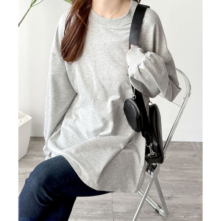 ルーズシルエットカットソー レディース 体型カバー | Amulet | 詳細画像30 