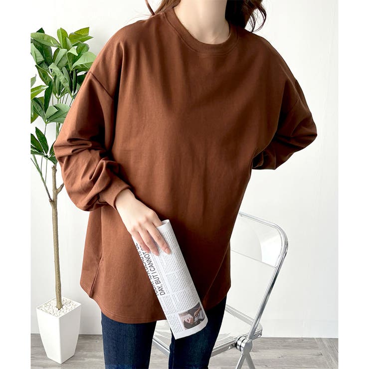 ルーズシルエットカットソー レディース 体型カバー | Amulet | 詳細画像32 