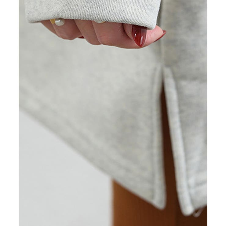 ラウンドネックオーバーサイズプルオーバー レディース 長袖 | Amulet | 詳細画像27 