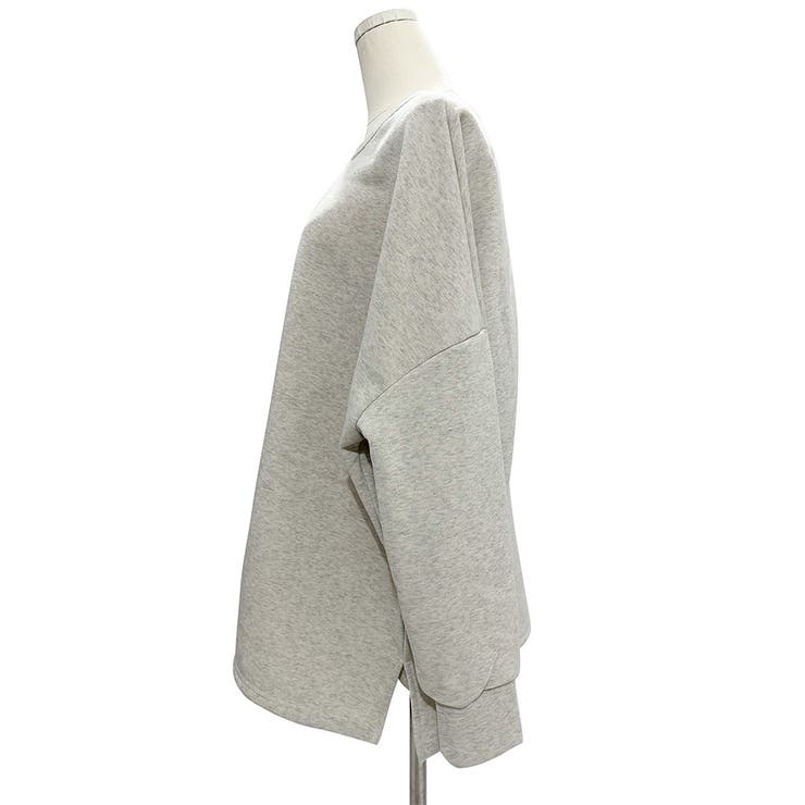 ラウンドネックオーバーサイズプルオーバー レディース 長袖 | Amulet | 詳細画像31 