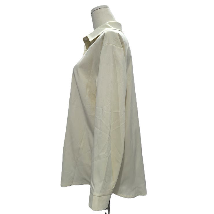 ナチュラルワッシャー風シャツ 前開き 長袖 | Amulet | 詳細画像23 