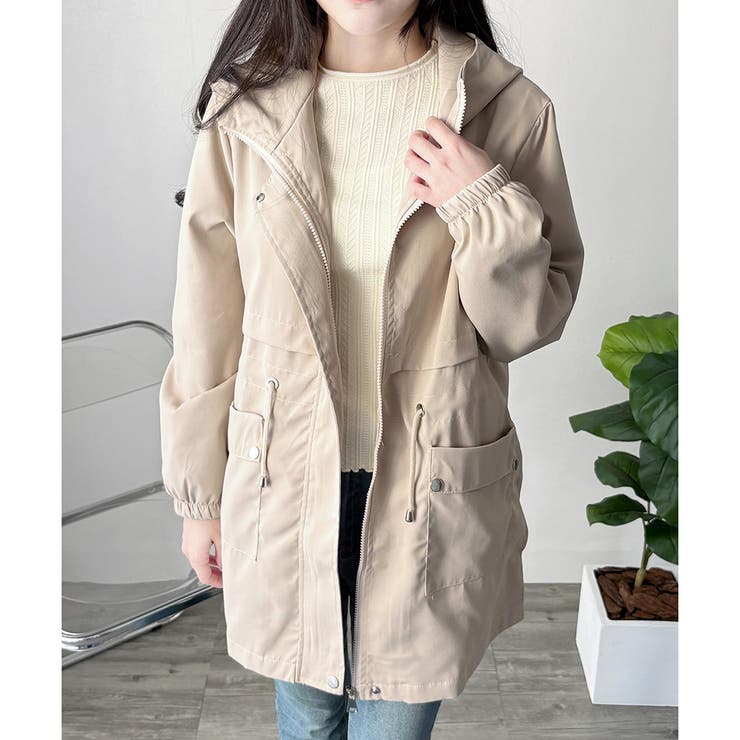 ドロストマウンテンパーカー 軽量アウター フード付き | Amulet | 詳細画像10 