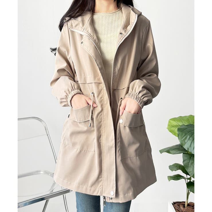 ドロストマウンテンパーカー 軽量アウター フード付き | Amulet | 詳細画像14 