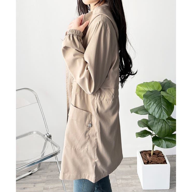 ドロストマウンテンパーカー 軽量アウター フード付き | Amulet | 詳細画像19 