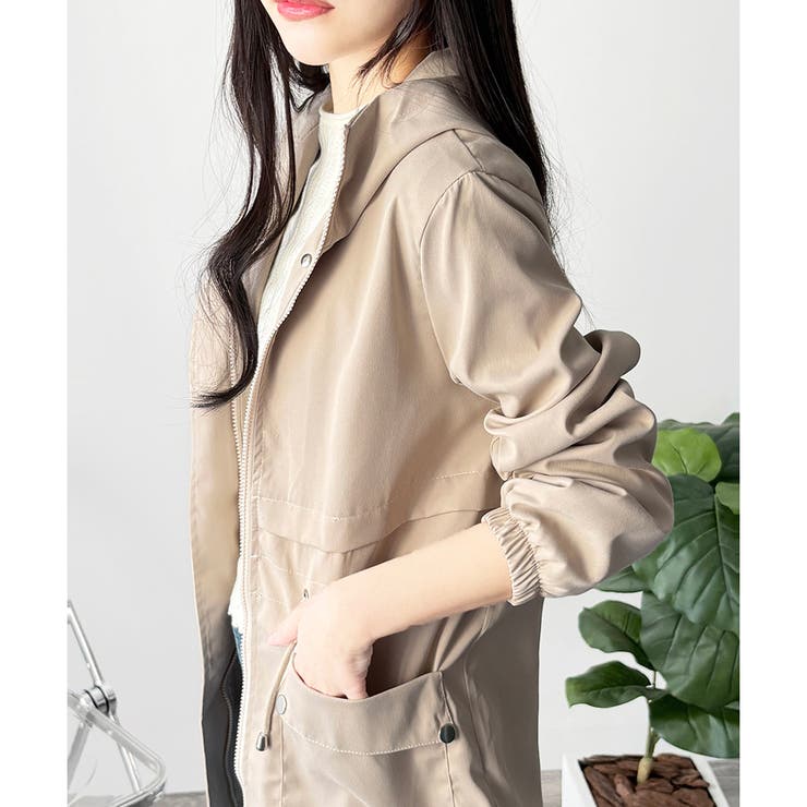 ドロストマウンテンパーカー 軽量アウター フード付き | Amulet | 詳細画像20 