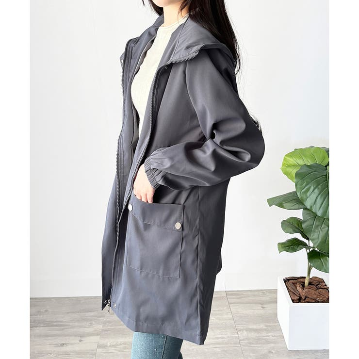 ドロストマウンテンパーカー 軽量アウター フード付き | Amulet | 詳細画像24 