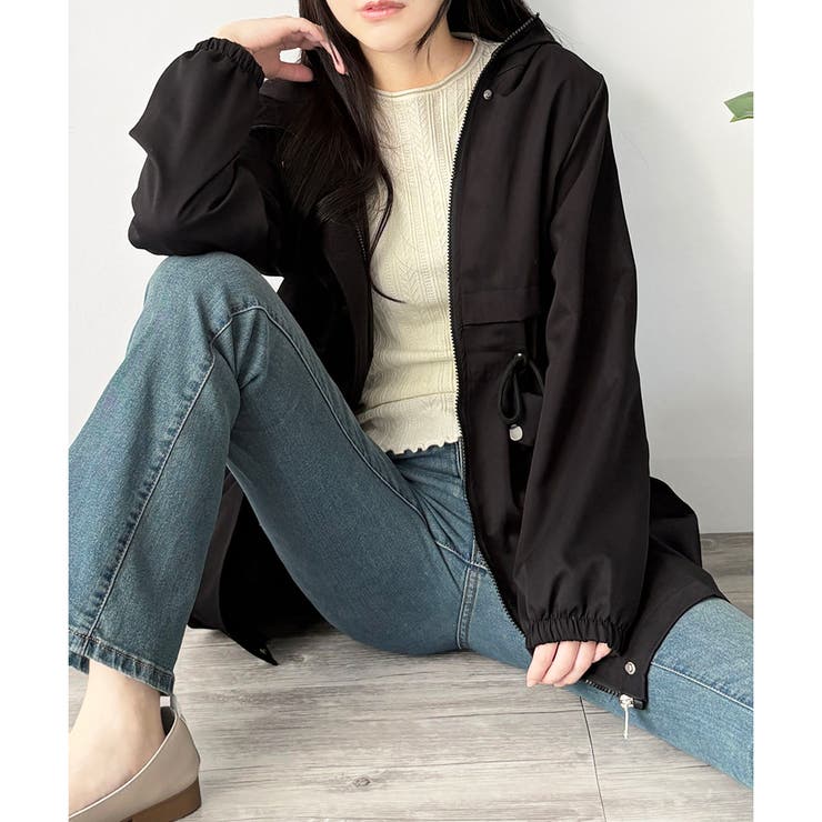 ドロストマウンテンパーカー 軽量アウター フード付き | Amulet | 詳細画像30 