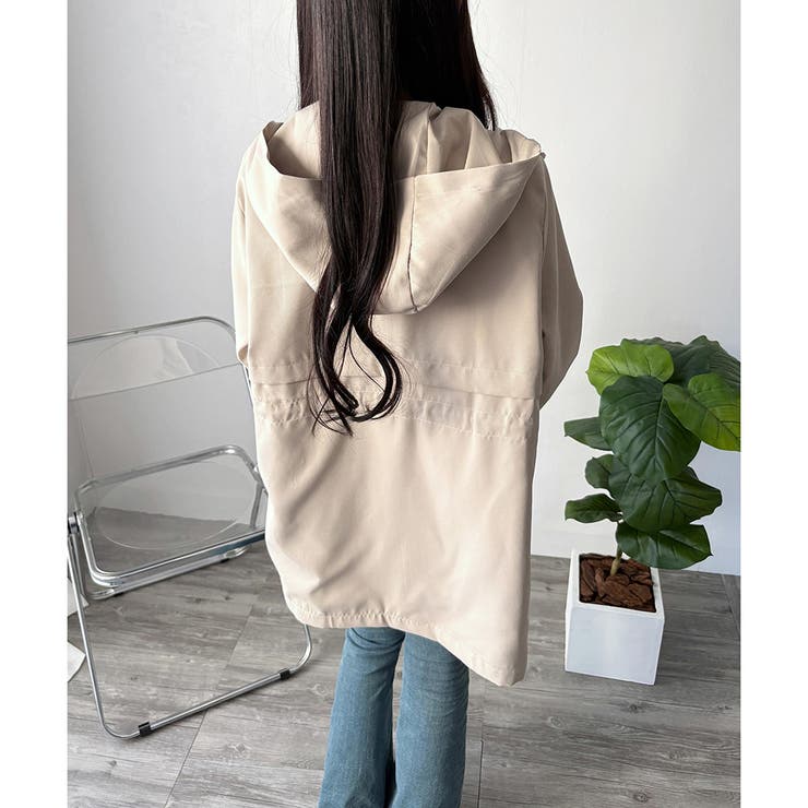 ドロストマウンテンパーカー 軽量アウター フード付き | Amulet | 詳細画像4 