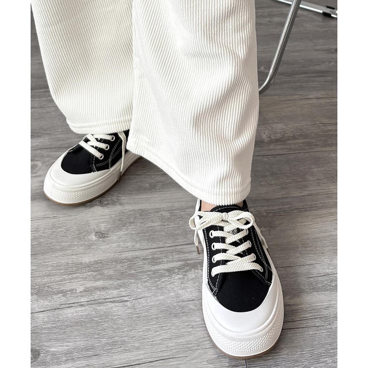 カジュアルシンプルスニーカー レディース 軽量 | Amulet | 詳細画像10 