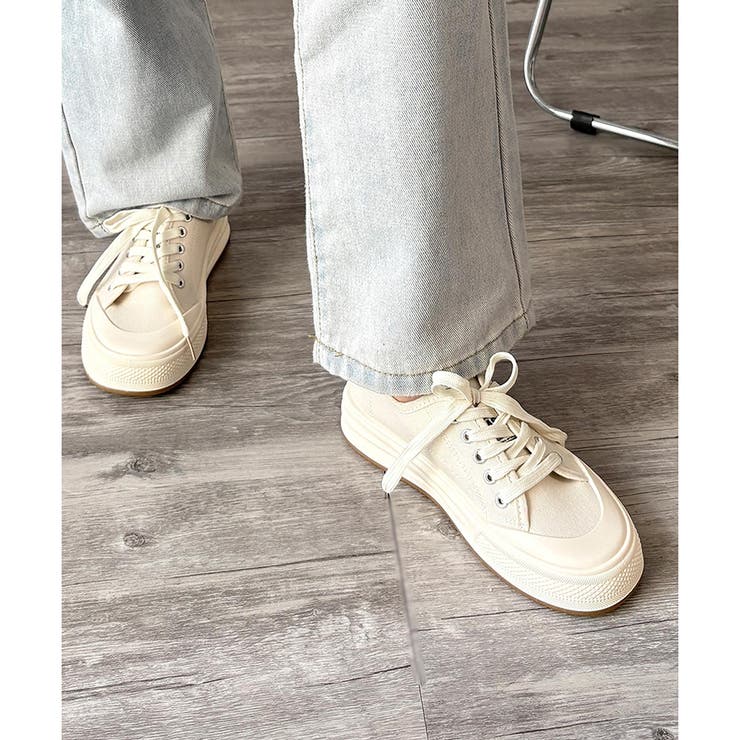 カジュアルシンプルスニーカー レディース 軽量 | Amulet | 詳細画像14 