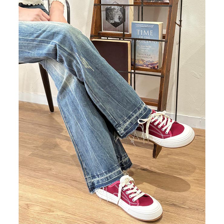 カジュアルシンプルスニーカー レディース 軽量 | Amulet | 詳細画像8 