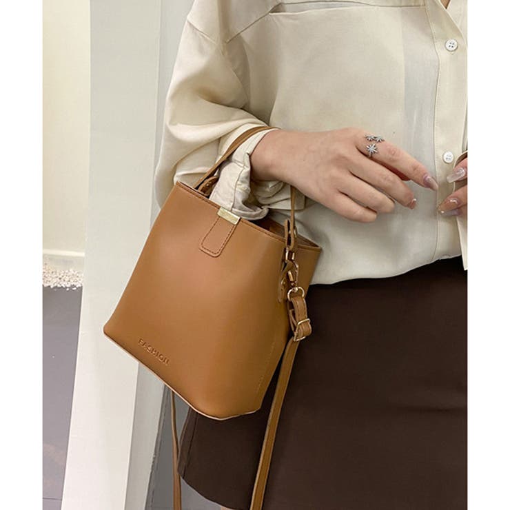 2WAYミニバケツショルダーバッグ ミニバッグ 軽量 | Amulet | 詳細画像12 