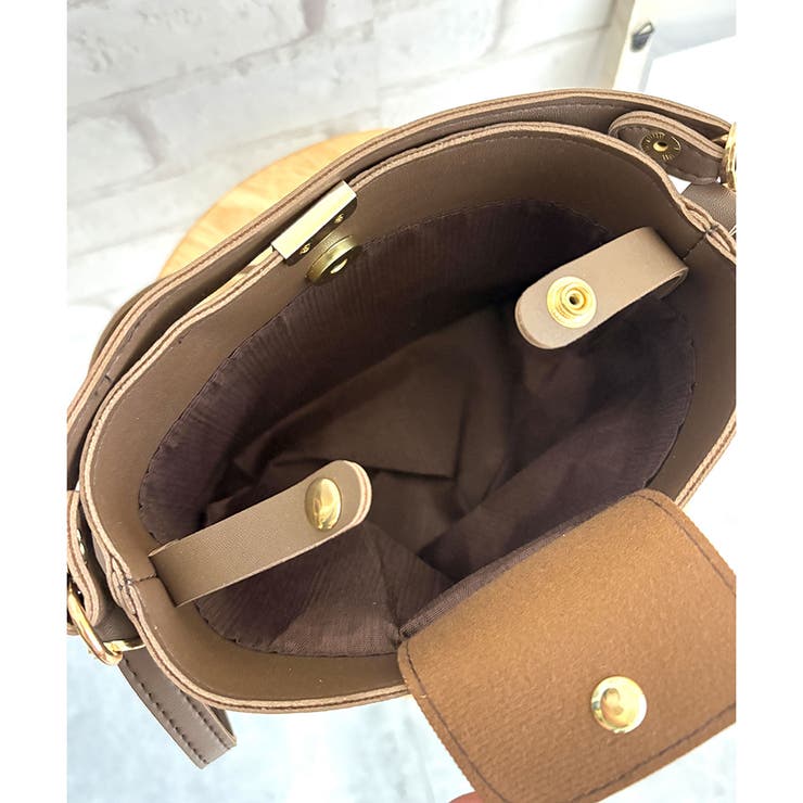 2WAYミニバケツショルダーバッグ ミニバッグ 軽量 | Amulet | 詳細画像28 