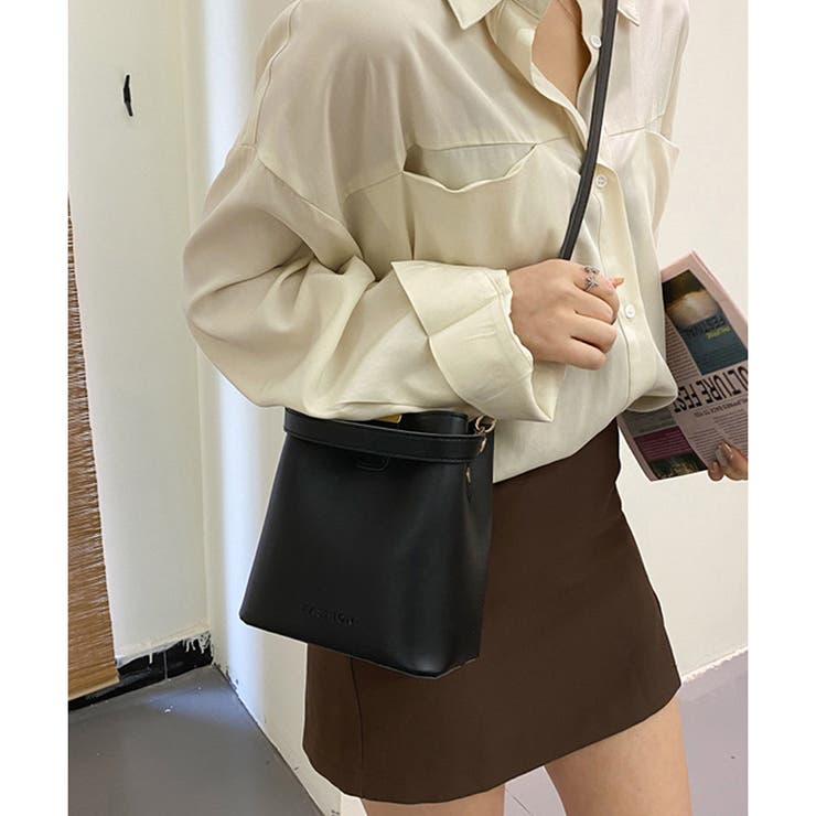 2WAYミニバケツショルダーバッグ ミニバッグ 軽量 | Amulet | 詳細画像4 