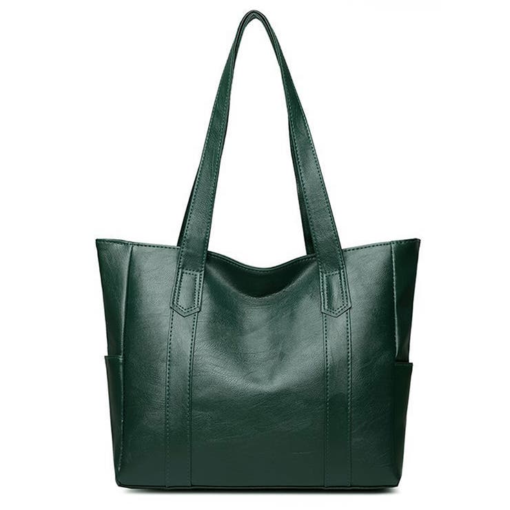 ソフトタッチフェイクレザートートバッグ レディース 肩掛け | Amulet | 詳細画像20 