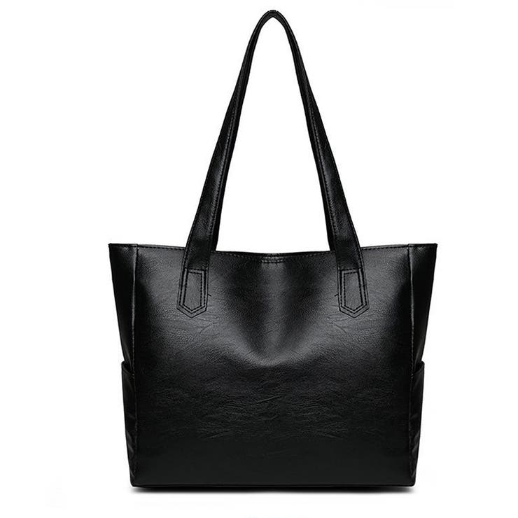 ソフトタッチフェイクレザートートバッグ レディース 肩掛け | Amulet | 詳細画像23 