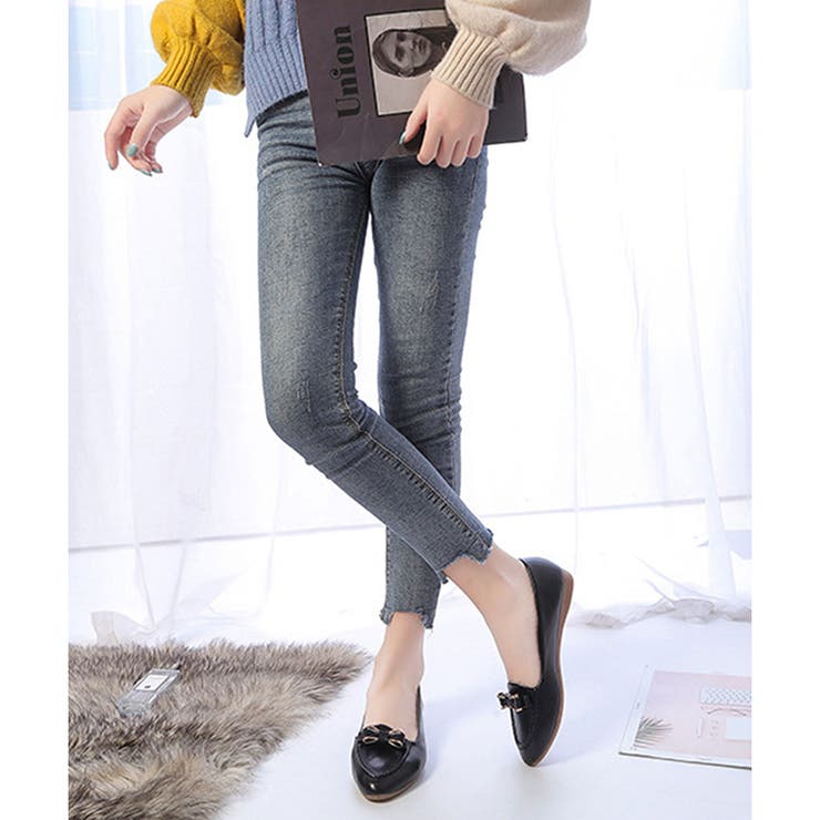 ビットフラットローファー レディース ローヒール | Amulet | 詳細画像2 