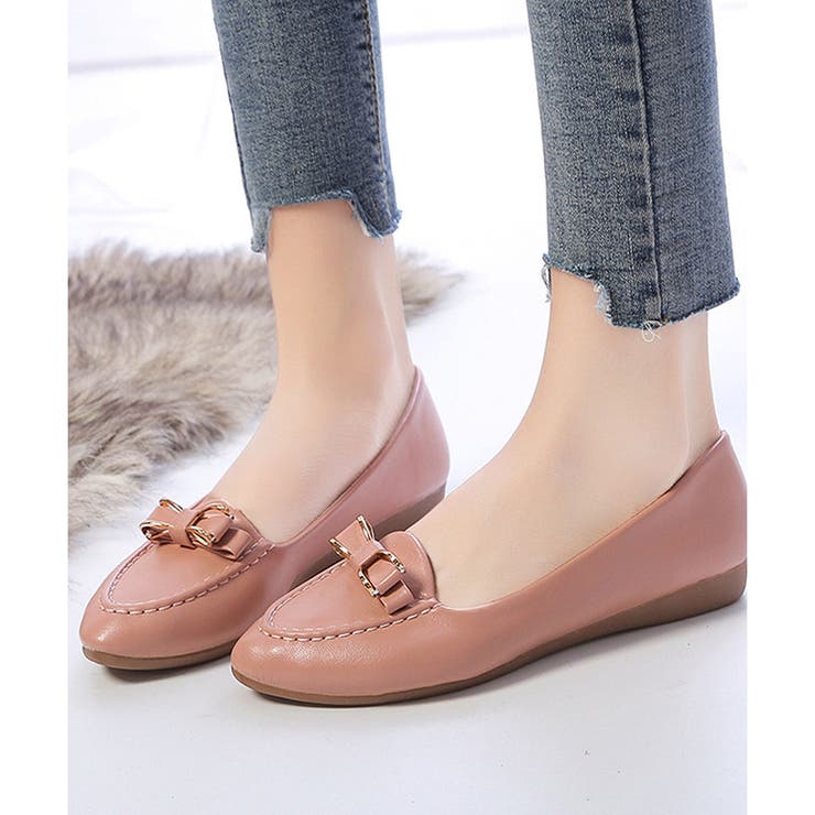 ビットフラットローファー レディース ローヒール | Amulet | 詳細画像3 