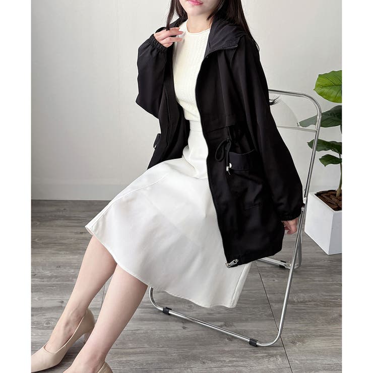 ひざ丈Aラインスカート スカート フレアシルエット | Amulet | 詳細画像30 