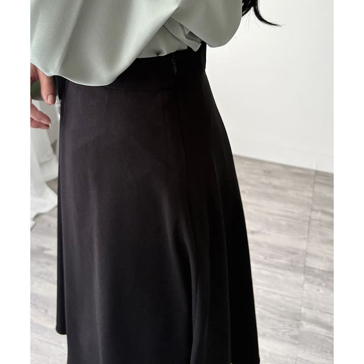 ひざ丈Aラインスカート スカート フレアシルエット | Amulet | 詳細画像41 