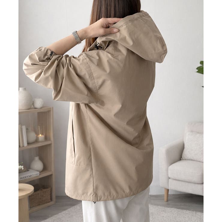 フード付きマウンテンパーカー レディース カジュアル | Amulet | 詳細画像13 