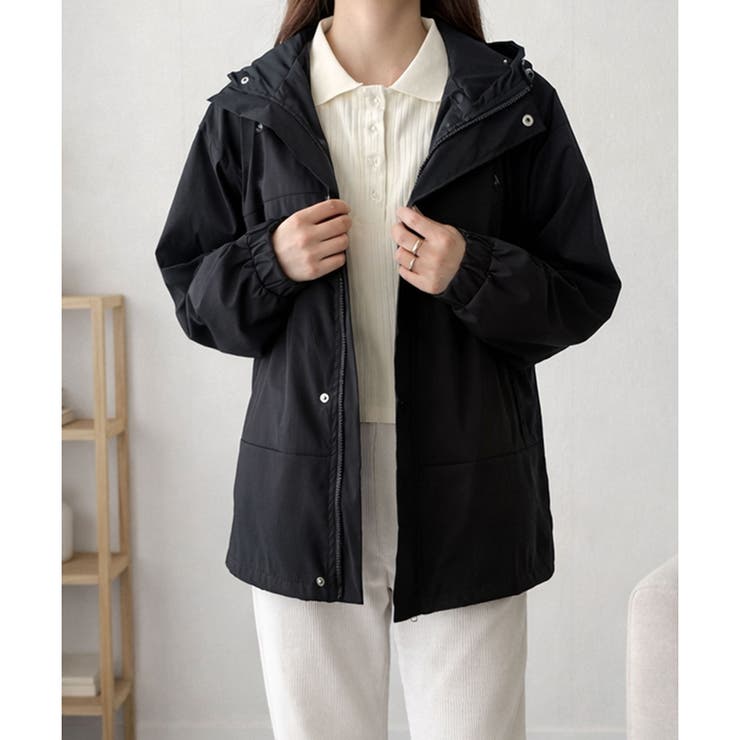 フード付きマウンテンパーカー レディース カジュアル | Amulet | 詳細画像17 