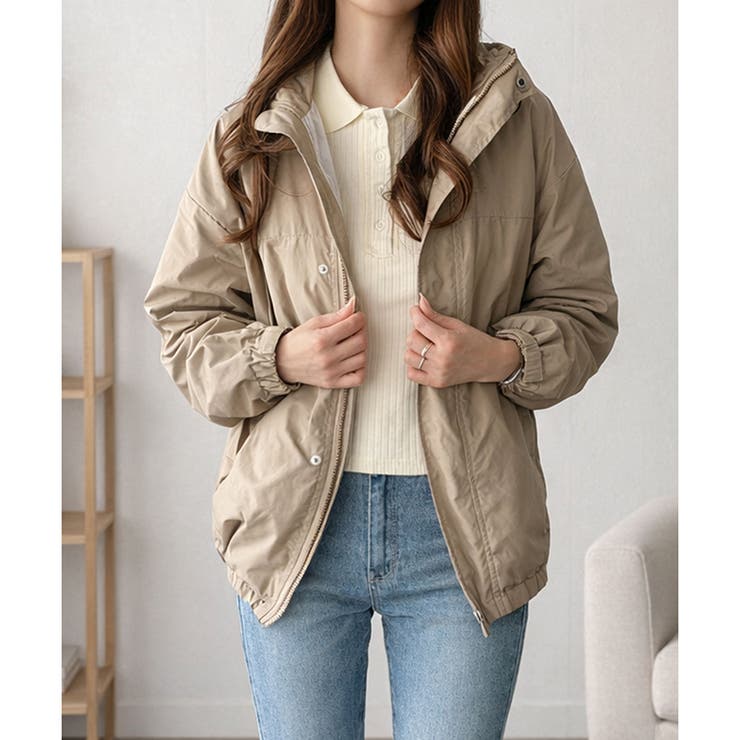 フード付きマウンテンパーカー レディース カジュアル | Amulet | 詳細画像8 