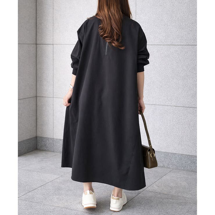 ハイネックロングワンピース レディース カジュアル | Amulet | 詳細画像17 