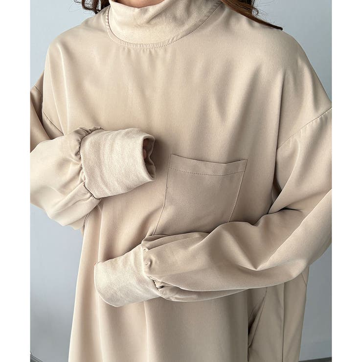 ハイネックロングワンピース レディース カジュアル | Amulet | 詳細画像20 