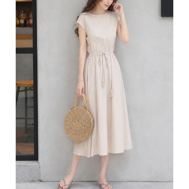 ロングワンピース 夏 レディース[品番：AMSW1777069]｜Amulet