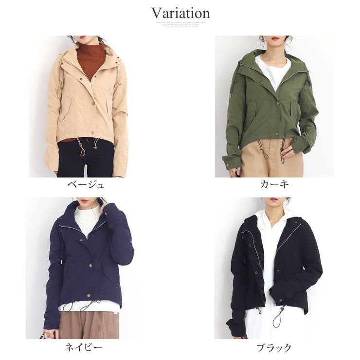 マウンテンパーカー ブルゾン カジュアル | Amulet | 詳細画像5 