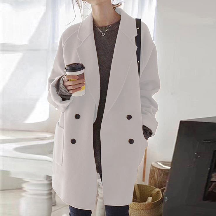 希少色✨　カシミヤ100% チェスター　コート　紫　パープル　アウター 希少色✨ カシミヤ100% チェスター コート 紫 パープル アウター
